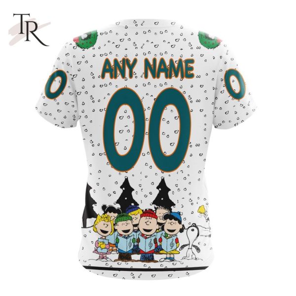 Personalized NHL San Jose Sharks Special Peanuts Design T-Shirt
