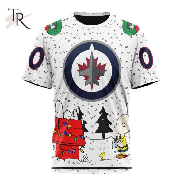 Personalized NHL Winnipeg Jets Special Peanuts Design T-Shirt