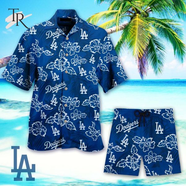 Hawaiian MLB Los Angeles Dodgers Shirt