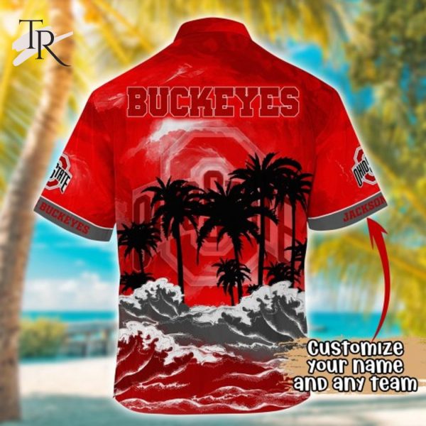 Ohio State Buckeyes NCAA Best Hawaiian Shirt Ever- Customize Any Team Any League