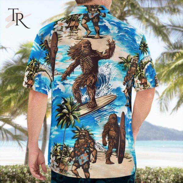 T shirt best sale chewbacca surf