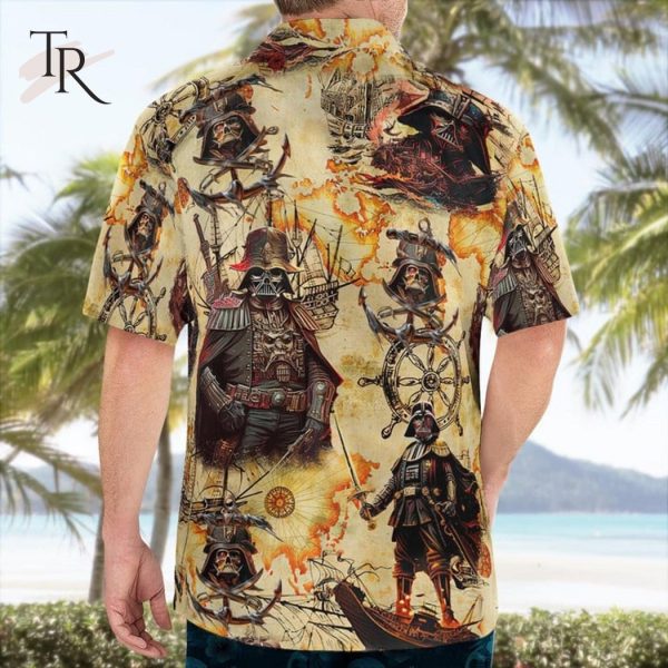 Star Wars Darth Vader Pirates Aloha Shirt