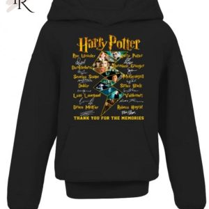 Harry Potter All Members Signature Thank You For The Memories T-Shirt – Limited Edition