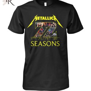 Metallica 72 Seasons Signature T-Shirt – Limited Edition