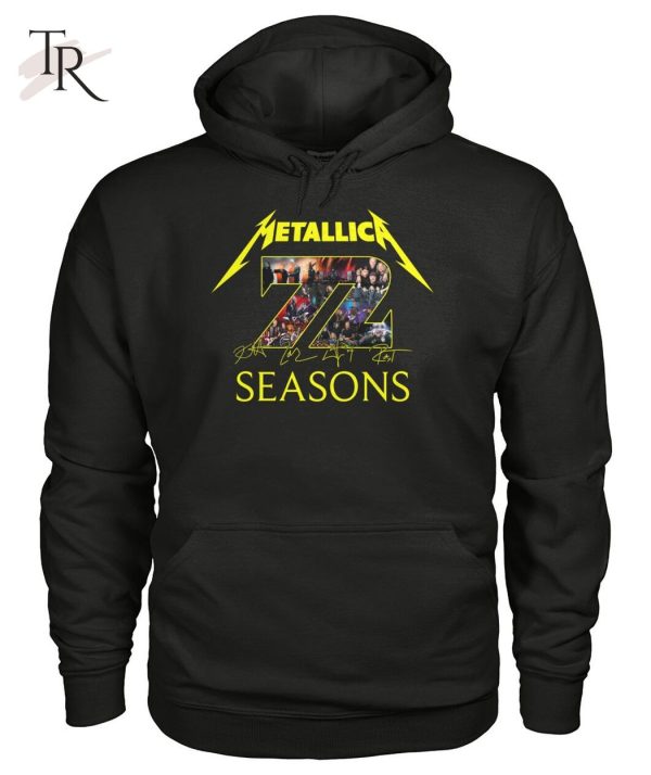 Metallica 72 Seasons Signature T-Shirt – Limited Edition