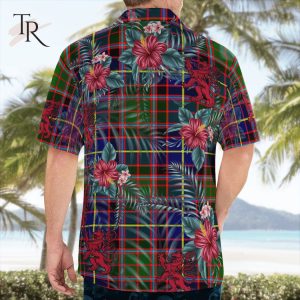Aikenhead Clan Tartan Scottish Lion Hawaiian Shirt