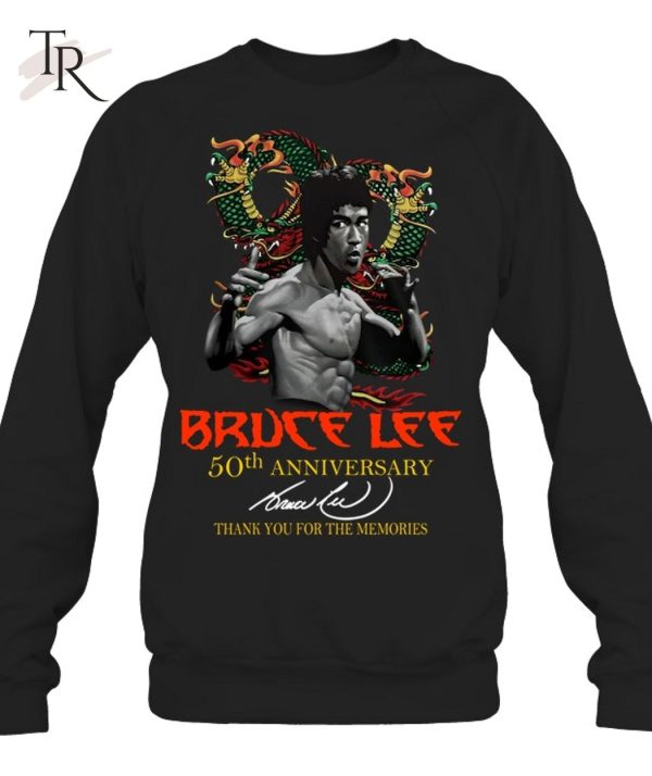 Bruce Lee 50th Anniversary Thank You For The Memories T-Shirt – Limited Edition