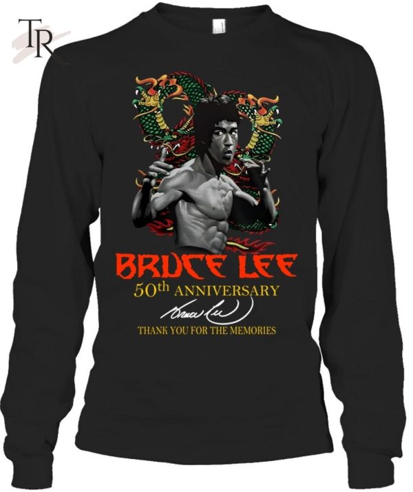 Bruce Lee 50th Anniversary Thank You For The Memories T-Shirt – Limited Edition