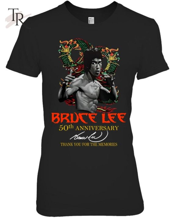 Bruce Lee 50th Anniversary Thank You For The Memories T-Shirt – Limited Edition