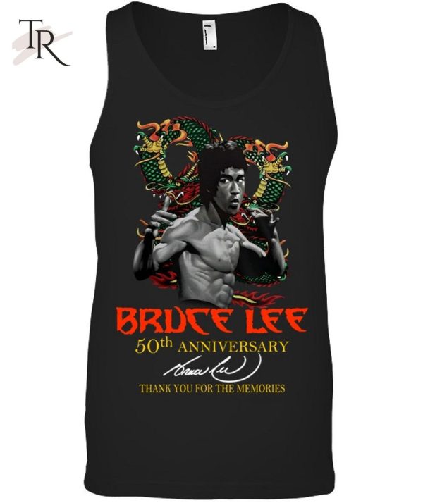 Bruce Lee 50th Anniversary Thank You For The Memories T-Shirt – Limited Edition