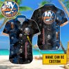 NHL New York Rangers Special Aloha Design Button Shirt