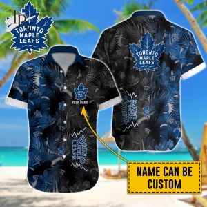 NHL Toronto Maple Leafs Special Aloha Design Button Shirt