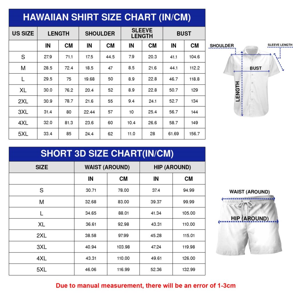 SHL Hockey VIK Vasteras HK Hawaiian Shirt And Shorts