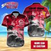 Custom Name MLB Chicago White Sox Special Hawaiian Design Button Shirt
