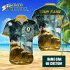 Custom Name MLB Philadelphia Phillies Special Hawaiian Design Button Shirt