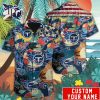 Custom Name NFL Tampa Bay Buccaneers Special Hawaiian Design Button Shirt
