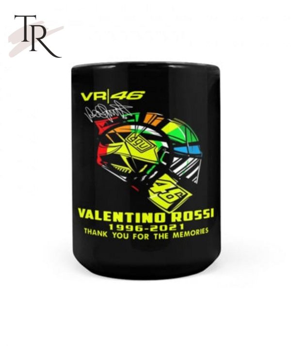 Vr 46 AGV Valentino Rossi 1996 – 2021 Thank You For The Memories T-Shirt – Limited Edition