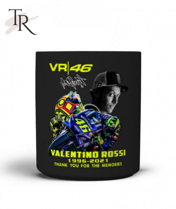 Vr 46 Movistar Valentino Rossi 1996 – 2021 Thank You For The Memories T-Shirt – Limited Edition