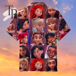 Disney Princess Unisex Hawaiian Shirt
