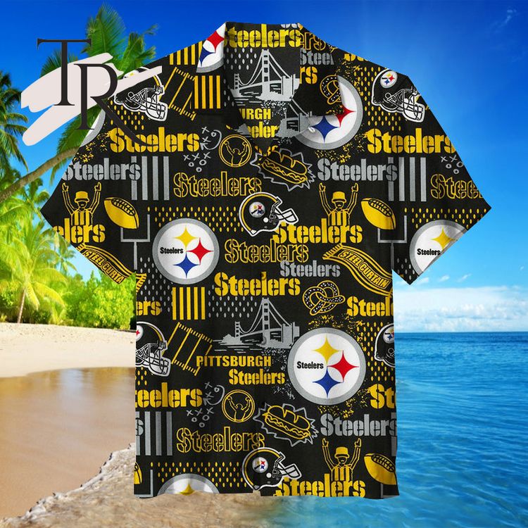 NFL Pittsburgh Steelers Hawaiian Shirt - Torunstyle