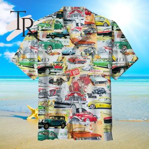 Vintage Car  Universal Hawaiian Shirt