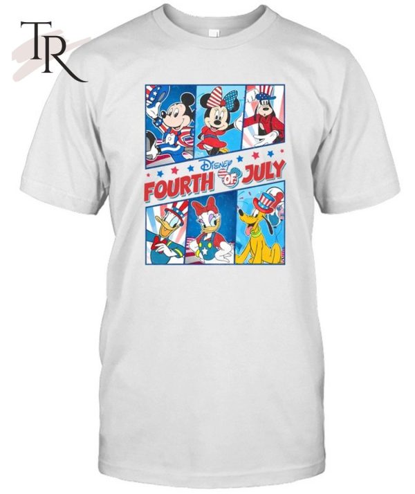 4th Of July Disney Unisex T-Shirt – Limited Edition