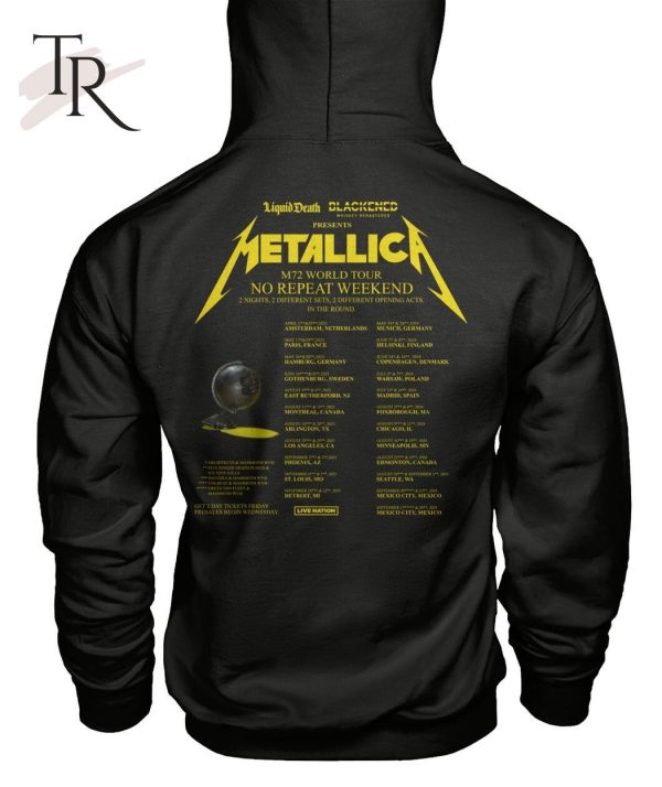 Metallica World Tour 2023 Signature Unisex T-Shirt – Limited Edition