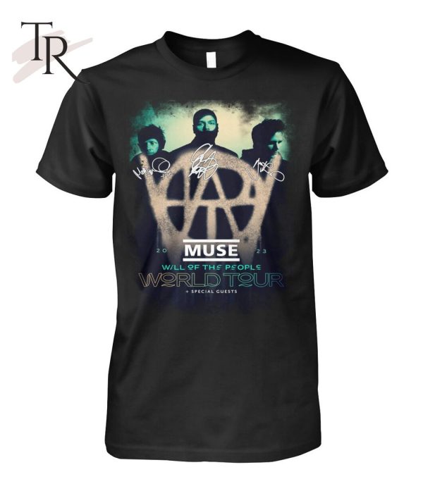 Muse Will Of The People World Tour Special Guests Unisex T-Shirt – Limited Edition