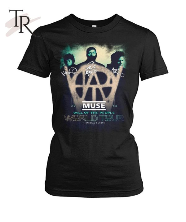 Muse Will Of The People World Tour Special Guests Unisex T-Shirt – Limited Edition