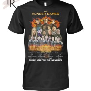 The Hunger Games 11th Anniversary 2012 – 2023 Thank You For The Memories T-Shirt – Limited Edition