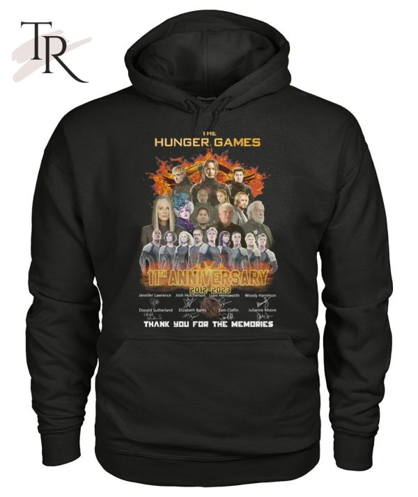 The Hunger Games 11th Anniversary 2012 – 2023 Thank You For The Memories T-Shirt – Limited Edition