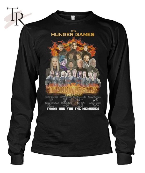 The Hunger Games 11th Anniversary 2012 – 2023 Thank You For The Memories T-Shirt – Limited Edition