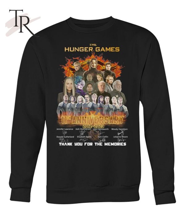 The Hunger Games 11th Anniversary 2012 – 2023 Thank You For The Memories T-Shirt – Limited Edition