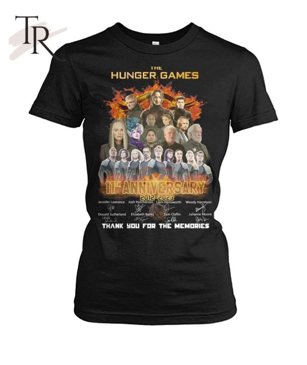 The Hunger Games 11th Anniversary 2012 – 2023 Thank You For The Memories T-Shirt – Limited Edition