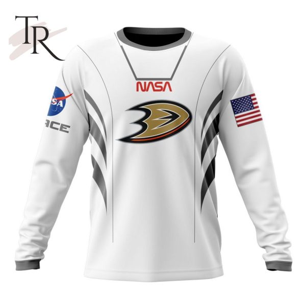 Personalized NHL Anaheim Ducks Special Space Force NASA Astronaut Design Hoodie 3D