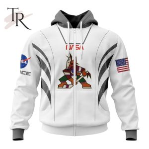 Personalized NHL Arizona Coyotes Special Space Force NASA Astronaut Design Hoodie 3D