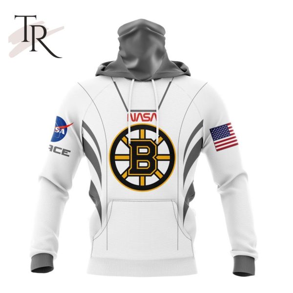 Personalized NHL Boston Bruins Special Space Force NASA Astronaut Design Hoodie 3D