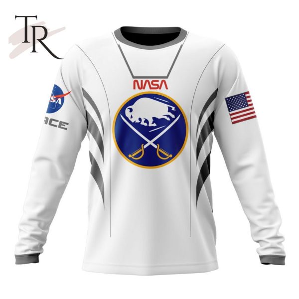 Personalized NHL Buffalo Sabres Special Space Force NASA Astronaut Design Hoodie 3D