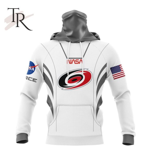 Personalized NHL Carolina Hurricanes Special Space Force NASA Astronaut Design Hoodie 3D