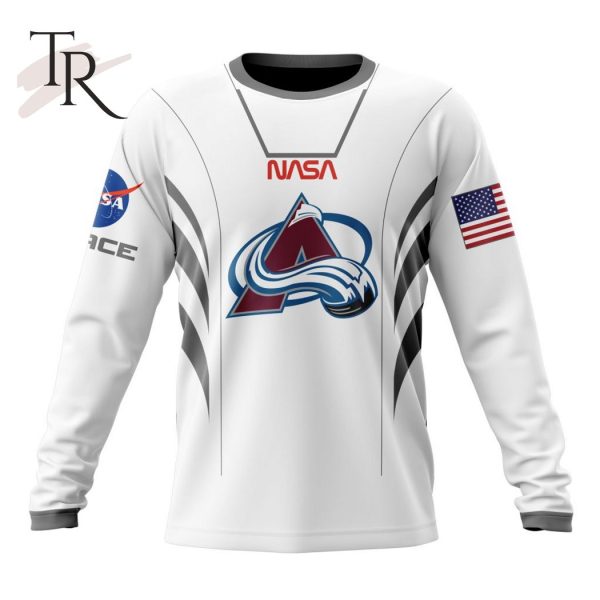 Personalized NHL Colorado Avalanche Special Space Force NASA Astronaut Design Hoodie 3D