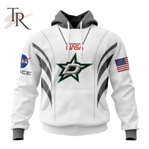 Personalized NHL Dallas Stars Special Space Force NASA Astronaut Design Hoodie 3D
