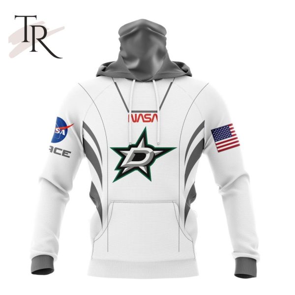 Personalized NHL Dallas Stars Special Space Force NASA Astronaut Design Hoodie 3D