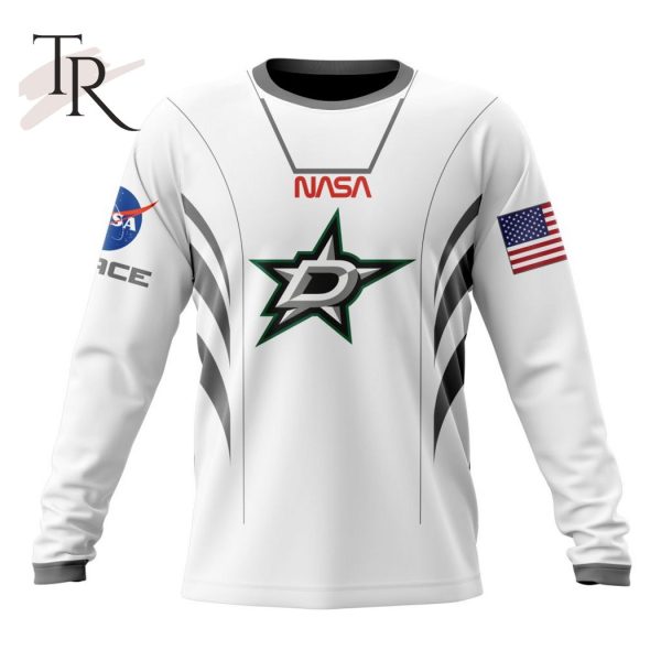 Personalized NHL Dallas Stars Special Space Force NASA Astronaut Design Hoodie 3D