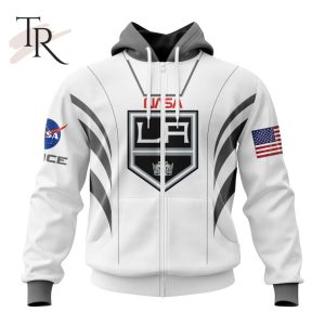 Personalized NHL Los Angeles Kings Special Space Force NASA Astronaut Design Hoodie 3D