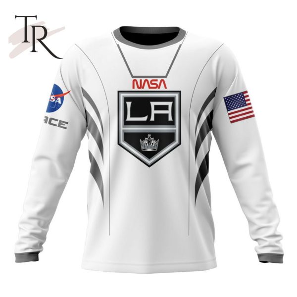 Personalized NHL Los Angeles Kings Special Space Force NASA Astronaut Design Hoodie 3D