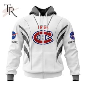 Personalized NHL Montreal Canadiens Special Space Force NASA Astronaut Design Hoodie 3D