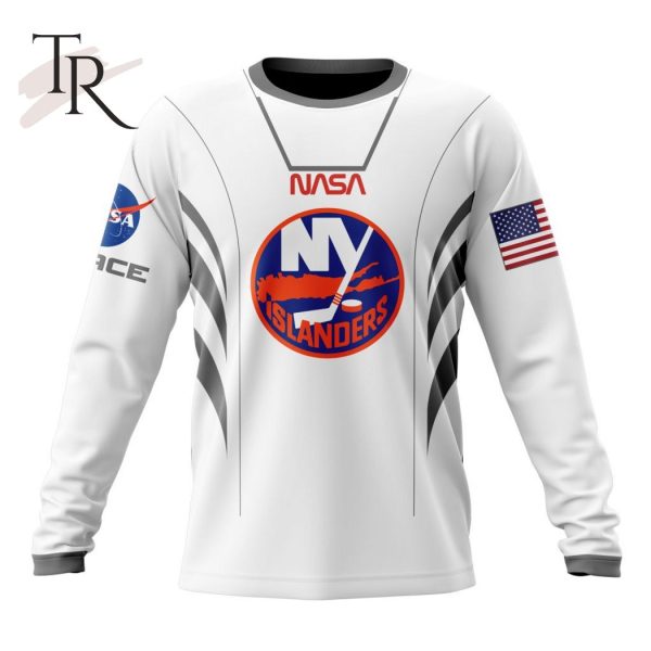 Personalized NHL New York Islanders Special Space Force NASA Astronaut Design Hoodie 3D