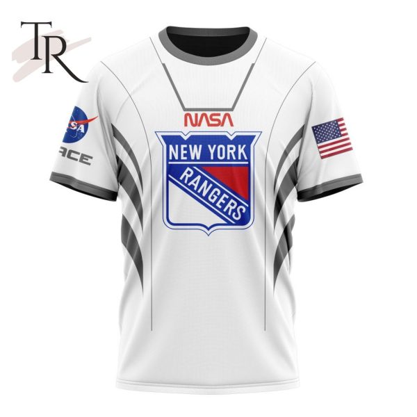 Personalized NHL New York Rangers Special Space Force NASA Astronaut Design Hoodie 3D