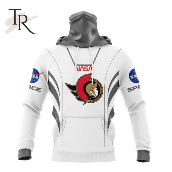 Personalized NHL Ottawa Senators Special Space Force NASA Astronaut Design Hoodie 3D