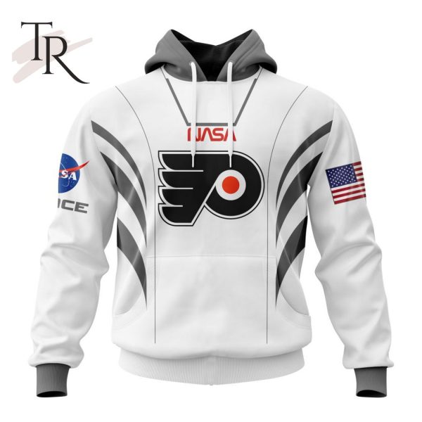 Personalized NHL Philadelphia Flyers Special Space Force NASA Astronaut Design Hoodie 3D